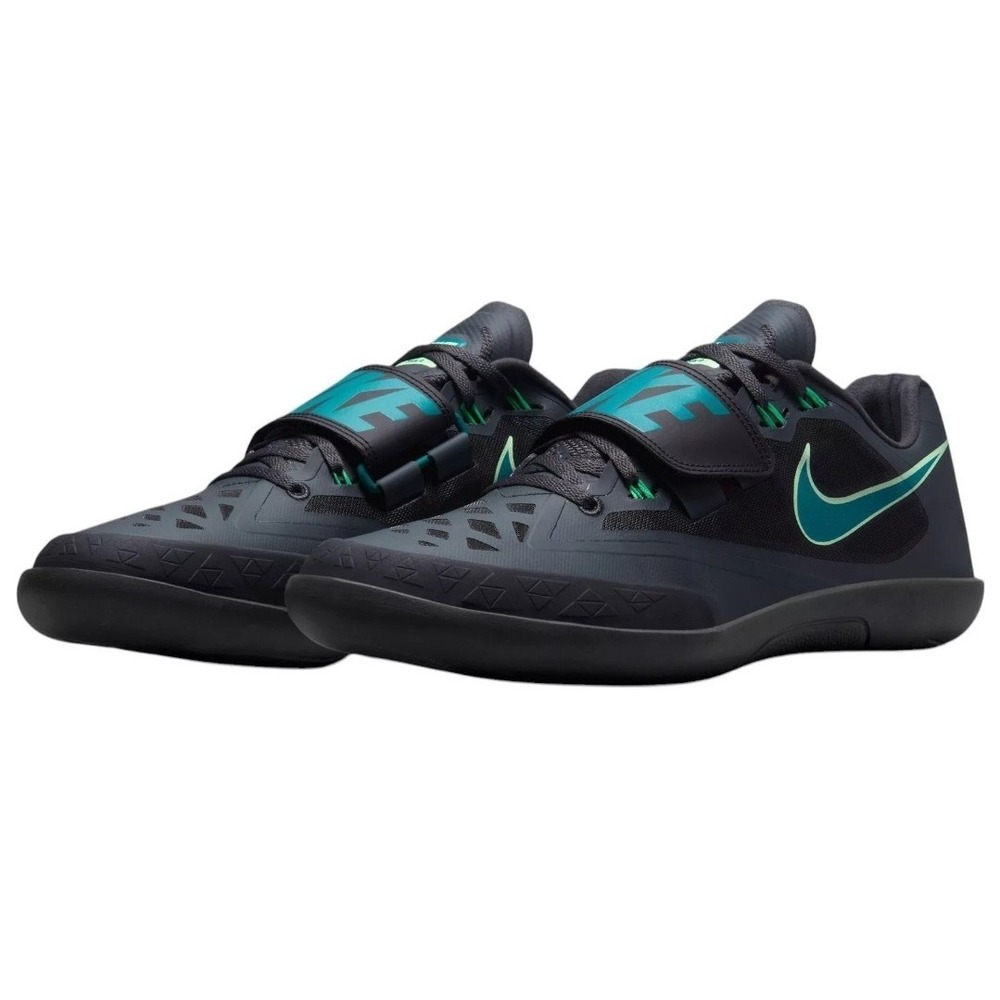 Nike Zoom SD 4 Black Blue Track & Field Throwing Shoes Men's HQ3487-001 Size 6